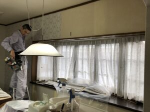 Ｋ様邸クロス張り　リフォーム　エコスポット八
